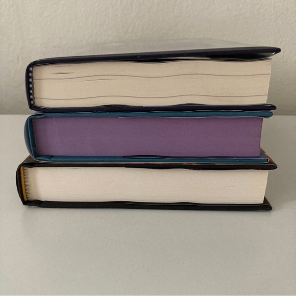 3 SIGNED OwlCrate Books Threads that Bind Sweet & Bitter Magic Together we Burn - Picture 11 of 13